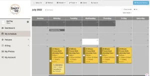 Cancellation note successfully submitted in the Sniff and Go scheduling system